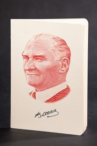 Atatürk Temalı Defter - Gravür