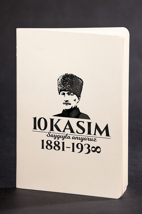Atatürk Temalı Defter - 10 Kasım