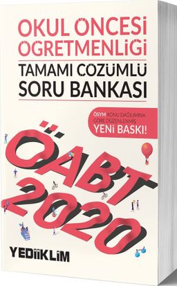 2020 KPSS ÖABT Okul Öncesi Öğretmenliği Tamamı Çözümlü Soru Bankası 