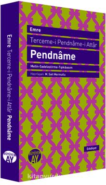 Terceme-i Pendname-i Attar (Metin-Sadeleştirme-Tıpkıbasım) - Bilinmeyen Yazar