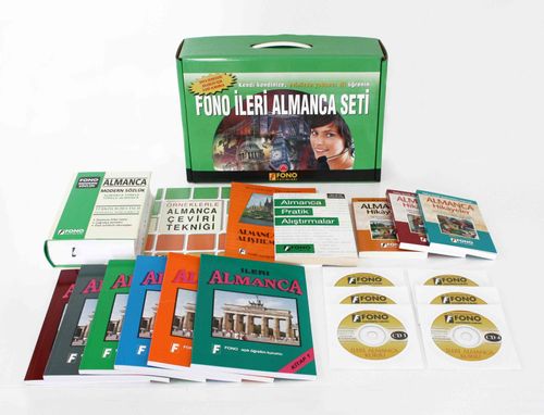 Fono İleri Almanca Seti (12 Kitap+6 Cd)