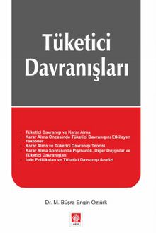 Tüketici Davranışları - Dr. M. Büşra Engin Öztürk