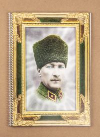 Bookinzi Okul Defteri - 80gr. A4 Spiralli - Atatürk - Ankara 1922
