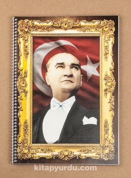 Bookinzi Okul Defteri - 80gr. A4 Spiralli - Atatürk 29 Ekim 1923