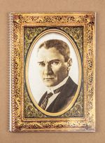 Bookinzi Okul Defteri - 80gr. A4 Spiralli - Atatürk Portre