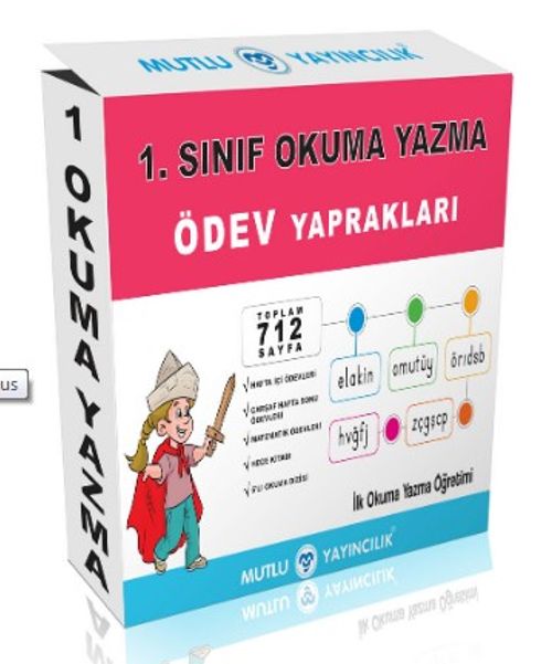 1.Sınıf Okuma Yazma Ödev Yaprakları 
