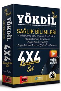 YÖKDİL Sağlık Bilimleri 4x4 Kazandıran Set 