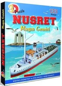 Nusret Mayın Gemisi (133 Parça 3D Puzzle)