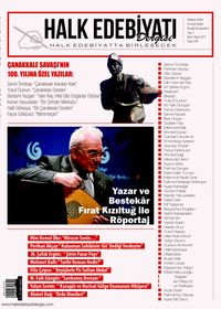 Halk Edebiyatı Dergisi Sayı:5 Mart-Nisan 2015