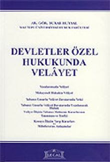 Devletler Özel Hukukunda Velayet (Büyük Boy)