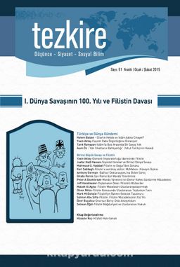 Tezkire Düşünce-Siyaset-Sosyal Bilim Dergisi Sayı:51 Aralık-Ocak-Şubat