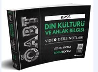 2020 ÖABT Din Kültürü ve Ahlak Bilgisi Öğretmenliği Video Ders Notları