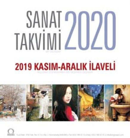 2020 Sanat Takvimi - Masa Takvimi