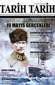 Tarih Tarih 3 Aylık Tarih Dergisi Sayı: 1 Nisan 2015