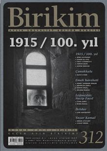 Birikim / Sayı:312 Nisan Yıl:2015 / Aylık Sosyalist Kültür Dergisi