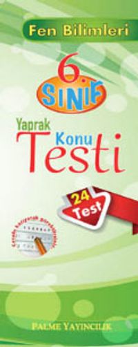  6.Sınıf Fen Bilimleri Yaprak Konu Testi (24 Test)