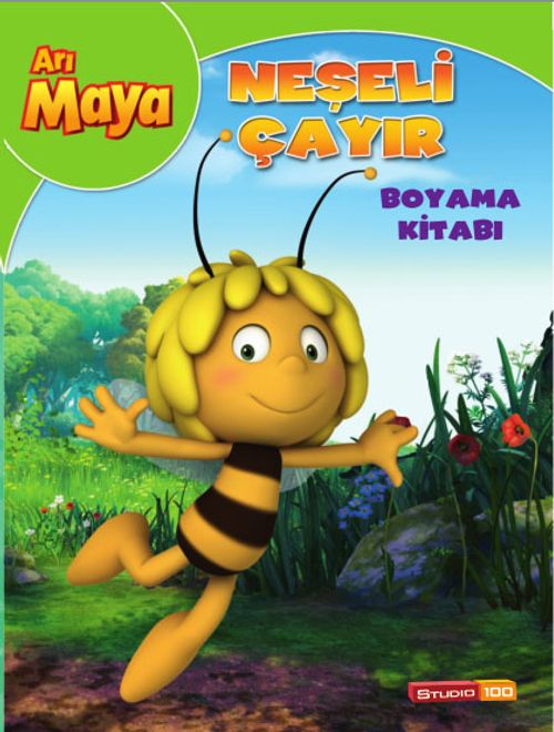 Arı Maya Neşeli Çayır Boyama Kitabı