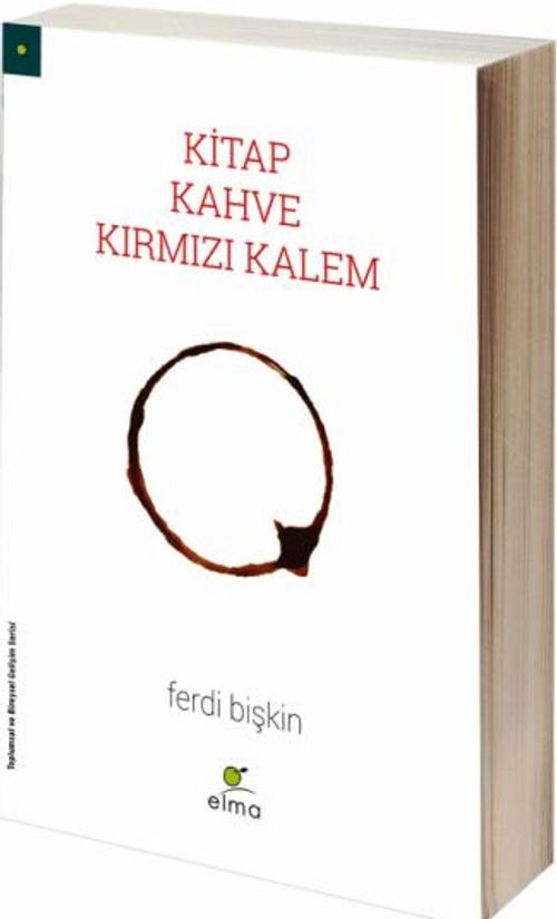 Kitap, Kahve, Kırmızı Kalem (Ciltli)