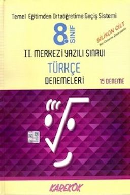 8. Sınıf Türkçe II. Merkezi Yazılı Sınavı Denemeleri 