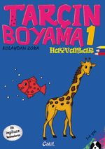 Tarçın Boyama 1 - Hayvanlar  (İlk İngilizce Kelimelerim)