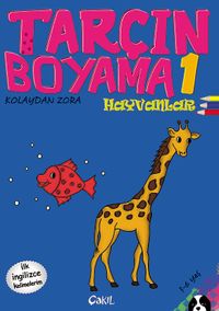 Tarçın Boyama 1 - Hayvanlar  (İlk İngilizce Kelimelerim)