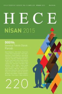 Sayı:220 Nisan 2015 Hece Aylık Edebiyat Dergisi