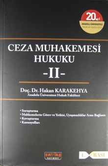 Ceza Muhakemesi Hukuku 2