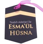 Tesbih Adetleri İle Esma'ül Hüsna (Kartela)