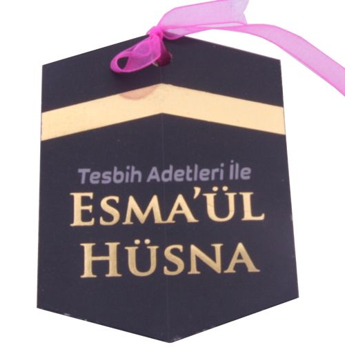 Tesbih Adetleri İle Esma'ül Hüsna (Kartela)
