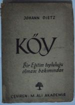 Köy: Bir Eğitim Topluluğu Olması Bakımından Kod: 8-E-21