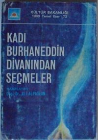 Kadı Burhaneddin Divanından Seçmeler Kod:8-E-20