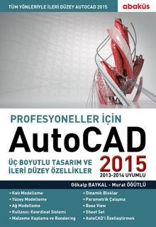 Profesyoneller için Autocad 2015 
