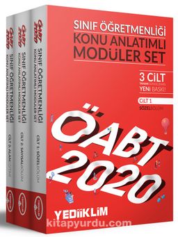 2020 KPSS ÖABT Sınıf Öğretmenliği Konu Anlatımlı Modüler Set (3 Kitap)