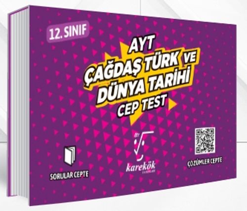 AYT Cep Test Çağdaş Türk ve Dünya Tarihi