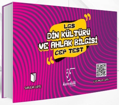 8. Sınıf LGS Cep Test Din Kültürü ve Ahlak Bilgisi