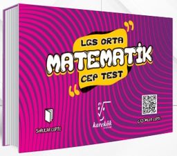 8. Sınıf LGS Cep Test Matematik Orta