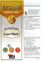 5. Sınıf Sosyal Bilgiler Çek Kopart Yaprak Test