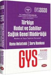 2020 GYS Türkiye Hudut Ve Sahiller Sağlık Genel Müdürlüğü Merkez ve Taşra Teşkilatı Konu Anlatımlı Soru Bankası