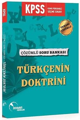 2020 KPSS Türkçenin Doktrini Soru Bankası Çözümlü