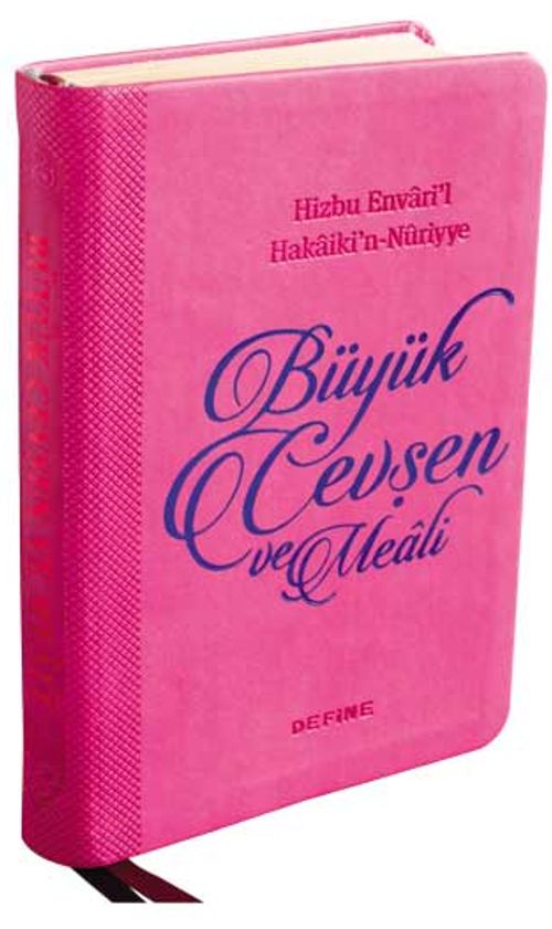 Büyük Cevşen Ve Meali (Pembe)
