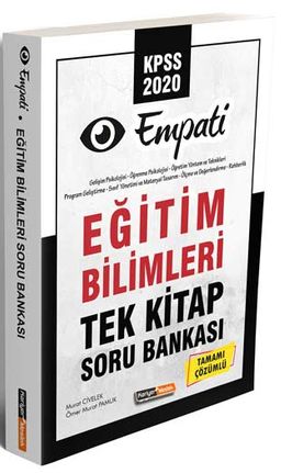 2020 KPSS Empati Eğitim Bilimleri Tek Kitap Çözümlü Soru Bankası