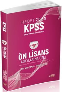 2020 KPSS Genel Kültür Genel Yetenek Ön Lisans (Adaylarına Özel) Konu Anlatımlı Soru Bankası