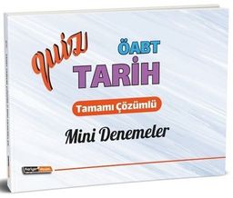 2021 ÖABT Tarih QUİZ Mini Deneme Sınavları Çözümlü