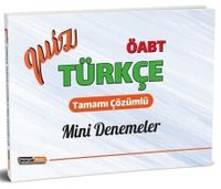 2020 ÖABT Türkçe QUİZ Mini Deneme Sınavları Çözümlü