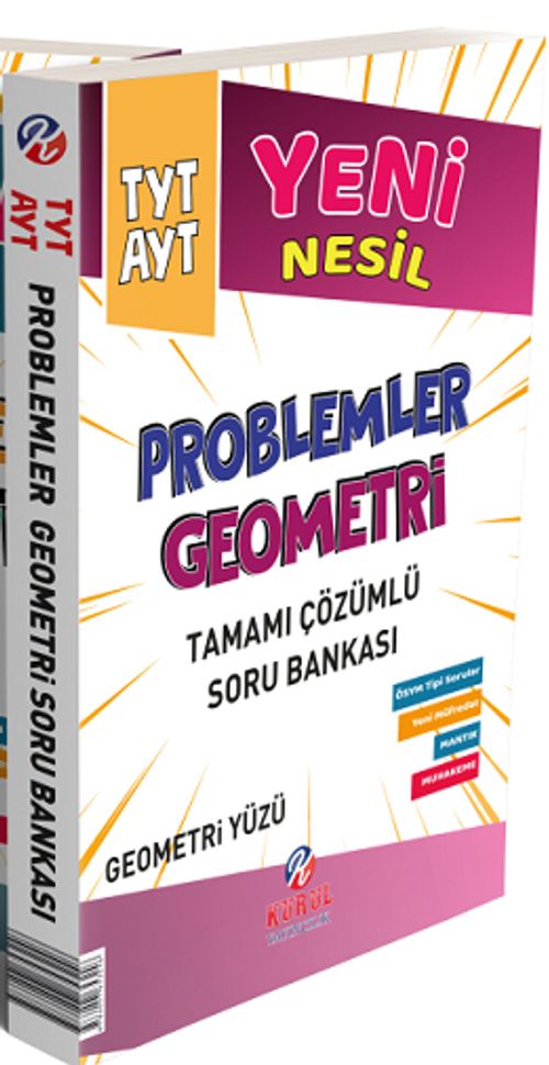 TYT AYT Yeni Nesil Problemler ve Geometri Çözümlü Soru Bankası