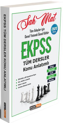 2020 EKPSS Şah Mat Genel Yetenek Genel Kültür Tüm Dersler Konu Anlatımlı
