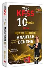 2020 KPSS Eğitim Bilimleri Tamamı Çözümlü 10 Özgün Anahtar Deneme