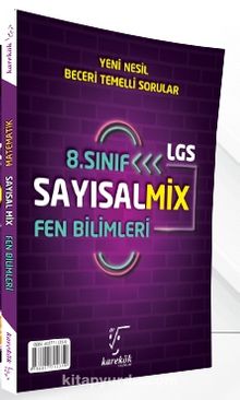LGS 8.Sınıf Sayısal Mix Matematik ve Fen Bilimleri - Kolektif
