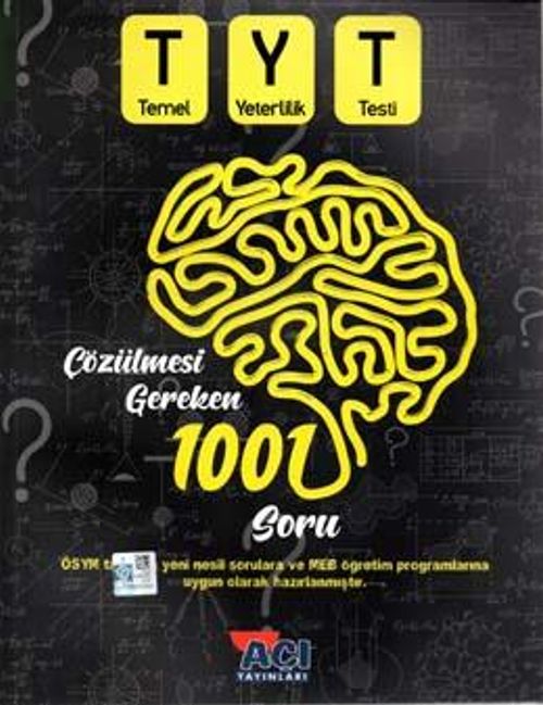 TYT Öncesi Çözülmesi Gereken 1001 Soru