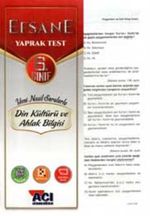 6. Sınıf Din Kültürü ve Ahlak Bilgisi Çek Kopart Yaprak Test